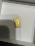 新金珠宝 999足金上上签方牌 黄金金章古法金工艺年货节 如意牌（7克） 实拍图