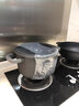 貝高福 stone系列廚房家用不粘鍋套裝平底煎鍋炒鍋湯鍋奶鍋電磁爐通用 湯鍋 - 24cm 單件裝 曬單實(shí)拍圖