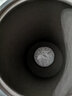 玖晟祥 宜興紫砂茶葉罐特大號存茶罐普洱茶餅儲存罐密封茶缸紫砂罐 45餅【經典直筒】粉黑-蘭花 曬單實拍圖