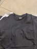 森馬（Semir）短袖T恤男修身純色內(nèi)搭純棉2025夏季V領(lǐng)白t百搭上衣109325100102 曬單實拍圖