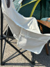 探险者（TAN XIAN ZHE）户外折叠露营椅子折叠便携月亮椅露营沙滩椅钓鱼凳靠背小马扎凳子 【六层夹棉】多人套餐一含袋 实拍图