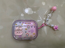立體兔子粉色透明適用airpods2保護套蘋(píng)果耳機保護殼airpodspro二代無(wú)線(xiàn)藍牙ipod3代 兔子耳機套+掛件 蘋(píng)果Airpods pro/pro2代 曬單實(shí)拍圖