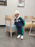 mlgt kids童裝兒童套裝春秋新款男孩寶寶休閑衛(wèi)衣男童小童運(yùn)動兩件套 藏青色套裝【春秋款】 90 cm 曬單實(shí)拍圖