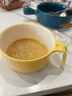聯(lián)合倍瑞CC寶寶單柄碗卡通可愛學(xué)生湯碗輔食碗密胺樹脂餐具防摔寶寶吃飯碗 【牛油果-單柄碗】 /商超版 線上線下同款/ 曬單實拍圖