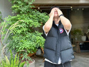 加拿大鵝（Canada Goose）Lawrence 男士羽絨馬甲戶外休閑外套大鵝羽絨服 2804M 61 黑色 M 曬單實(shí)拍圖
