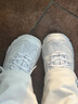 斯凱奇（Skechers）女鞋秋冬小白熊休閑鞋子厚底增高百搭運動軟底老爹鞋99999863 白色/海軍藍色/WNV 36 曬單實拍圖