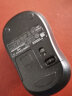 罗技（Logitech）M186(M185包装升级款) 鼠标 无线鼠标 办公鼠标 对称鼠标 黑色红边 带无线2.4G接收器 实拍图