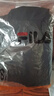 FILA 斐樂官方女裝連衣裙2025夏新款時(shí)尚休閑簡約修身短袖連身裙子 正黑色-BK S 160/80A/S 曬單實(shí)拍圖