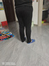 啄木鳥(niǎo)高彈力加絨褲男冬季新品寬松直筒男士商務(wù)休閑抗皺保暖加厚長(cháng)褲子 黑色春秋款 42 ( 腰圍 3尺2 ) 曬單實(shí)拍圖