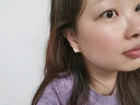 KRISTEN JUDI白貝殼蝴蝶耳釘女銀針貝母耳環(huán)輕奢小眾高級感耳飾送女友生日禮物 銀針首飾長(cháng)輩實(shí)用浪漫紀念日禮盒 金色送老婆媽媽閨蜜實(shí)用生日禮物 曬單實(shí)拍圖