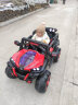 小嘎子儿童电动车四轮可坐儿童电动可坐人玩具车可坐人 顶配红|皮座+加大电瓶+四驱+硬胎 实拍图