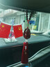 木菩印象朱砂汽車(chē)掛件車(chē)內(nèi)吊飾車(chē)載檔位珠貔貅平安扣 后視鏡掛飾 車(chē)掛  朱砂福祿葫蘆 曬單實(shí)拍圖