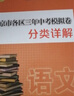 科目任意選 2025年中考真題卷南京市各區三年中考模擬卷分類(lèi)詳解南京出版社中考復習資料書(shū)輔導 2025南京市各區三年中考模擬卷分類(lèi)詳解 語(yǔ)文 曬單實(shí)拍圖