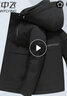 雪中飛【可拆卸內(nèi)膽帽子】羽絨服男鴨絨冬季加厚保暖商務(wù)休閑百搭外套男 黑色 2XL (185) 曬單實(shí)拍圖