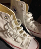 匡威（Converse）勝道運(yùn)動CONVERSE匡威 All Star 男女鞋經(jīng)典款高幫休閑情侶帆布鞋 101009 37 (235mm) 37/4.5 曬單實(shí)拍圖