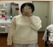 三彩三彩2024冬季新款純色毛衣半高領(lǐng)針織衫插肩袖寬松毛衫簡(jiǎn)約女 曬單實(shí)拍圖