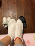 倫洛弗襪子女白色卷邊短襪夏天薄款ins潮可愛(ài)日系甜美洛麗塔jk淺口船襪 5雙白色卷邊短襪 均碼 曬單實(shí)拍圖