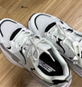 斯凱奇（Skechers）踏浪小白鞋男透氣休閑鞋學(xué)院風(fēng)運動鞋118321 白色/黑色/銀色/WBKS 41 曬單實拍圖