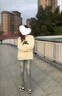 矜持范軟糯慵懶風(fēng)毛衣女秋冬季2025新款貓咪套頭毛絨針織衫加厚寬松上衣 米白 S 80-90斤 曬單實(shí)拍圖