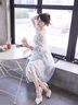 Lily Wei【奶酪甜心】白色高跟鞋溫柔一字帶涼鞋時裝女鞋2025新款 白色【跟高10cm】 38 曬單實拍圖