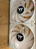 Thermaltake（Tt）CT EX ARGB 反轉扇葉 機箱風(fēng)扇（磁吸式/風(fēng)扇*3/1680萬(wàn)色/LED導光圈） CT140 EX 反轉 白色 3包裝 曬單實(shí)拍圖