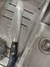 十八子作 水果刀不锈钢瓜果刀套装厨房家用刺身料理切西瓜长款套装组合刀具 A款多用刀 (H332-C)配刀套 实拍图
