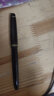 永生659鋼筆學生用練字透明示范辦公白領(lǐng)財會 02黑色 0.5mm+0.38mm 曬單實拍圖