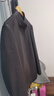 皮爾卡丹高檔商務(wù)皮衣男士真皮外套春秋季潮流機車(chē)服中青年立領(lǐng)綿羊皮夾克 曬單實(shí)拍圖