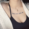 中國黃金（CHINA GOLD）一鹿有你黃金項鏈女足金麋鹿吊墜生日禮物送女友老婆結婚紀念實(shí)用 [刻字]足金麋鹿吊墜+K金鏈 曬單實(shí)拍圖