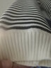 G.DUCKKIDS男童毛衣套頭加絨秋冬款中大童洋氣男孩兒童一體絨條紋針織打底衫 米色【F138低領(lǐng)條紋套衫】 140 適合身高130-140cm年齡8-9歲 曬單實(shí)拍圖