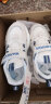 回力童鞋儿童运动鞋2023夏季新款女童跑鞋时尚高帮网面轻便男童休闲鞋 米蓝（经典） 32码鞋内长约20.5cm 实拍图
