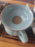 凝雅 汝窯茶漏過(guò)濾器仿宋冰裂開(kāi)片可養汝瓷全陶瓷茶濾陶瓷茶隔濾茶器茶具配件 汝窯聚福茶漏（陶瓷濾孔） 曬單實(shí)拍圖