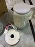 美的（Midea）電水壺 電熱水壺大容量家用燒水壺1800W功率快速燒水 一鍵保溫母嬰材質(zhì)無縫內(nèi)膽雙層防燙熱水壺 1.7L 杏色【1800W快速沸騰】 曬單實拍圖