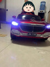 WORK BABY奔馳邁巴赫兒童電動(dòng)車(chē)汽車(chē)四輪遙控玩具車(chē)可坐大人男女孩寶寶童車(chē) 軟輪+烤漆紅+皮座+全功能 電力驅動(dòng) 曬單實(shí)拍圖