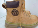 賽諾楓馬丁靴男款高幫大黃靴2025年新款情侶真皮加絨雪地靴英倫風(fēng)男靴子 黃棕【頭層豬皮】 原版品質(zhì) 42 曬單實(shí)拍圖