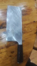 十八子作復合鋼9鉻18鉬釩鋼2號桑刀家用廚師專(zhuān)用菜刀廚房切菜切肉切片刀具 名鋒1號桑刀（大號） 曬單實(shí)拍圖