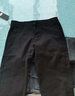 羅蒙（ROMON）休閑褲男士修身直筒長(cháng)褲彈力韓版商務(wù)休閑百塔褲子男黑色28 曬單實(shí)拍圖
