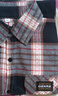 奈加圖媽媽裝棉格子襯衫女長(cháng)袖上衣中老年春秋新款夏季寬松襯衣外套女 黑格 XL 【建議85-105斤】 曬單實(shí)拍圖
