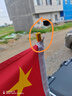 改裝車(chē)載加粗摩托車(chē)小紅桿伸縮車(chē)尾摩旅騎行廣告裝飾支架底座 1.2m加粗旗桿+47cm伸縮支架 不配尾箱螺絲 曬單實(shí)拍圖