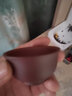 鮑鼎泰宜興紫砂品茗茶杯名家純手工主人杯功夫茶具 內(nèi)外雙色 單杯 曬單實拍圖