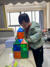 科博彩色積木磁力片補(bǔ)充裝摩天輪創(chuàng)意變形玩具6歲男孩3歲女童立體拼圖 摩天輪補(bǔ)充裝52件 曬單實(shí)拍圖