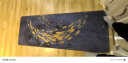 哈他1.5mm便携可折叠瑜伽垫橡胶防滑健身垫吸湿麂皮绒专业瑜伽铺巾毯 实拍图