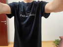 海瀾之家（HLA）短袖t恤男裝夏季山不在高系列文字刺繡涼感速干上衣服男士T恤衫 漂白EL L /175建議69-75kg 曬單實(shí)拍圖