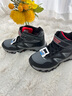Skechers斯凱奇新款兒童春秋時尚魔術貼休閑鞋男跑步鞋406391L 曬單實拍圖