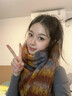 CinvaiKrose圍巾女2026韓式新款秋冬季加厚保暖氛圍感圍脖潮禮物 灰色【送女朋友媽媽生日禮物】 曬單實(shí)拍圖