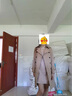 clotho Rennie品牌女裝風(fēng)衣外套女2025春秋新款時(shí)尚英倫風(fēng)雙排扣系帶長袖大衣 藏青藍(lán) XL 曬單實(shí)拍圖