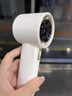 幾素小風(fēng)扇手持迷你usb風(fēng)扇小型隨身便攜式桌面風(fēng)扇戶(hù)外運動(dòng)無(wú)葉電風(fēng)扇制冷大風(fēng)辦公室外降溫神器 白色塑膠版丨無(wú)極調速+智能數顯 曬單實(shí)拍圖