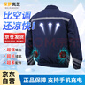 保羅嵐芝空調(diào)服男帶風扇衣服3C認證夏季純棉工作服戶外釣魚高溫作業(yè)制冷服 曬單實拍圖