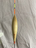 阿盧P12高靈敏度鯽魚漂鯉魚漂細(xì)尾醒目翹嘴行程棗核浮漂混養(yǎng)競技浮標(biāo) LPP12加長60cm本色17目/19目隨機(jī) 2號一支(吃鉛約2.15克) 曬單實(shí)拍圖