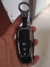 Qidian適用于福特新?？怂垢ｎＫ姑傻蠚W銳界銳際撼路者翼博鑰匙套扣殼包 A款-智能三鍵+蝙蝠扣【深曜黑】 曬單實(shí)拍圖
